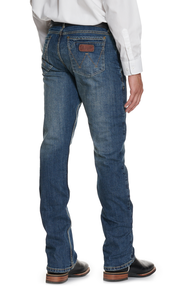 Wrangler Retro Men's Dark Wash Low Rise Boot Cut Jeans