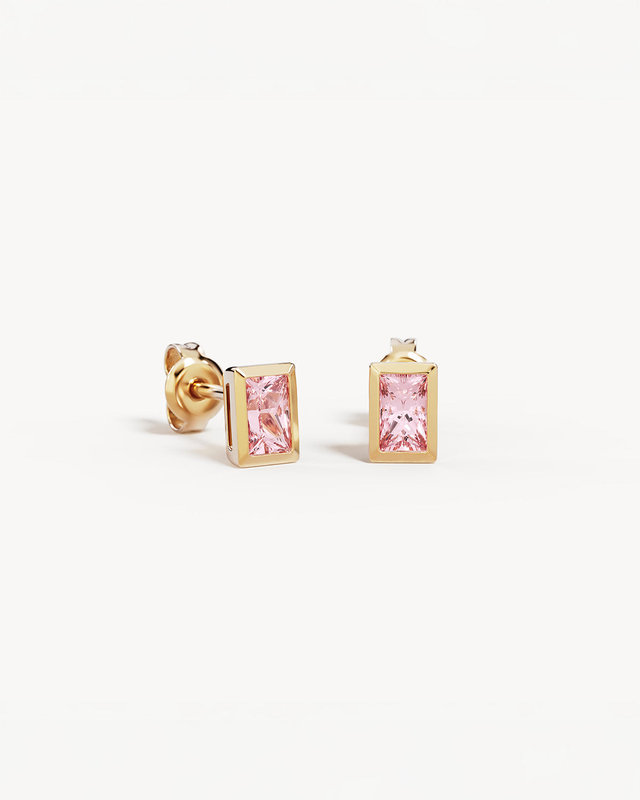18k Gold Plated Love in Bloom Stud Earrings