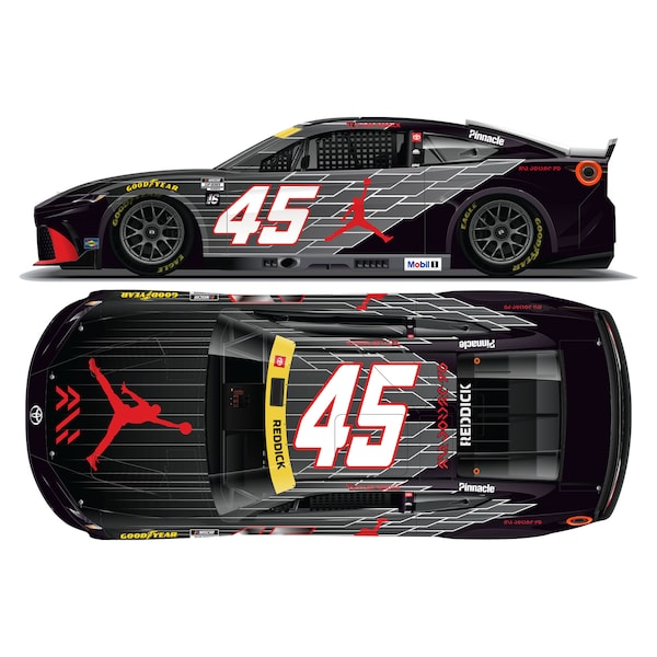 Tyler Reddick Action Racing 2025 #45 Jordan Brand 1:24 Regular Paint Die-Cast Toyota Camry