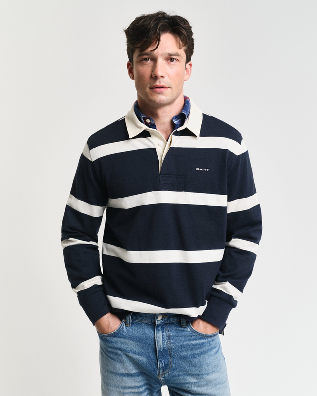 Yarn-Dyed Striped Heavy Rugger