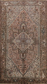 Handmade Wool Heriz Persian Area Rug 8x11