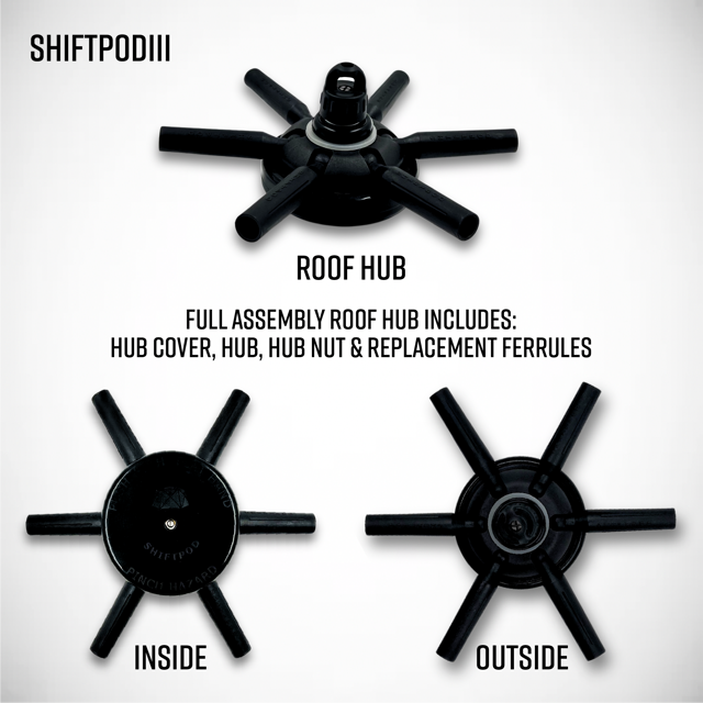 SHIFTPODIII Hub Parts