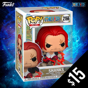 Pre-Order: Funko Pop! One Piece S13: Shanks #2166