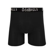 Classic Black - Mens Bamboo Boxer Shorts