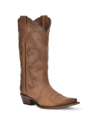 Circle G by Corral Cinnamon Brown Women's 12 inch Snip Toe Boots L6014