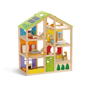 Hape All Seasons Kids Wooden Dollhouse
