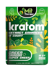 Green Dragon | Super Green Mit Therapy Kratom Extract 10ct