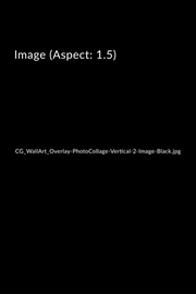 Photo Collage Vertical Black