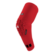 Padded Compression Basketball Arm Sleeve - Red