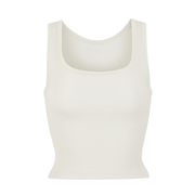 COTTON RIB TANK | MARBLE