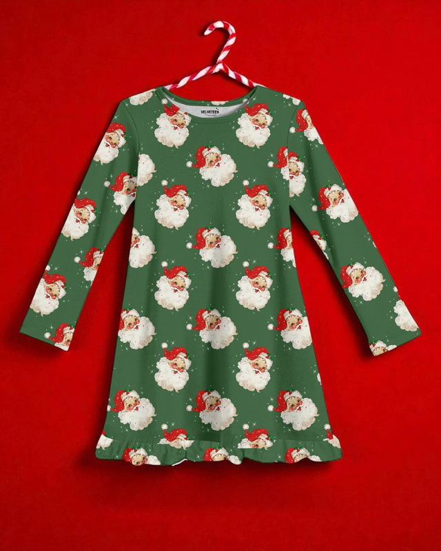 Santa Honey | Modal Ruffle Gown