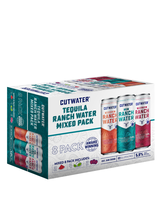 CUTWATER RANCH WATER MIXED PACK