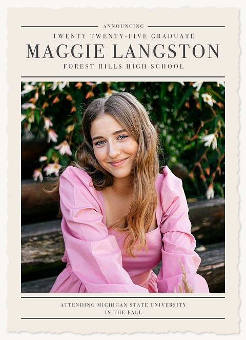 Newsy Name | Graduation Invitations