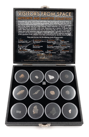 Twelve Piece Meteorite Collectible Set
