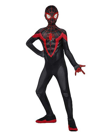 Kids Miles Morales Costume - Spider-Man Classic