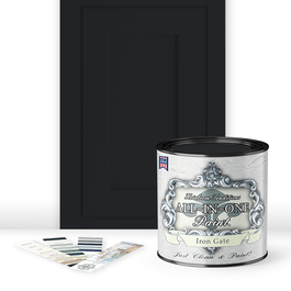 Iron Gate (Black), Heirloom Traditions All-In-One Paint