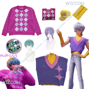 Saja Boys Baby Cosplay Mystery Cosplay Sweater Costume Wig Kpop Demon Cos Hunters Men Baby Cosplay Hat Men Halloween Roleplay