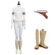 Adult and Kids Padme Outfits Halloween Carnival Suit Cosplay Costume
