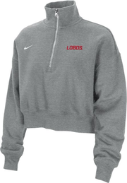 University of New Mexico Women's Phoenix Cropped 1/4 Zip
