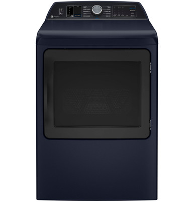 GE Profile™ ENERGY STAR® 7.3 cu. ft. Capacity Smart Electric Dryer with Steam and Washer Link|^|PTD80EBPTRS
