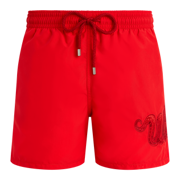 Men Embroidered Swim Shorts The Year Of The Snake
