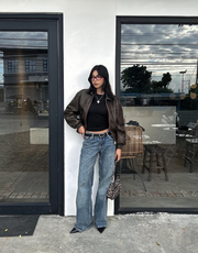 Low waist boot-cut džíny