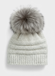 Lama Alpaca Fur Beanie