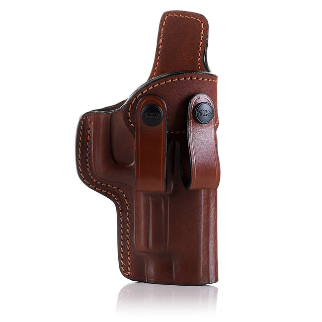 IWB Concealed Leather Holster with Thumb Break
