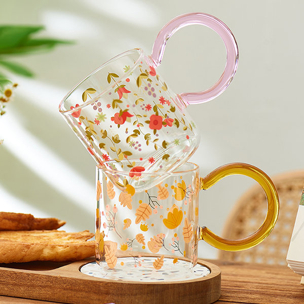 Natural Themed Glass Mug from Apollo Box