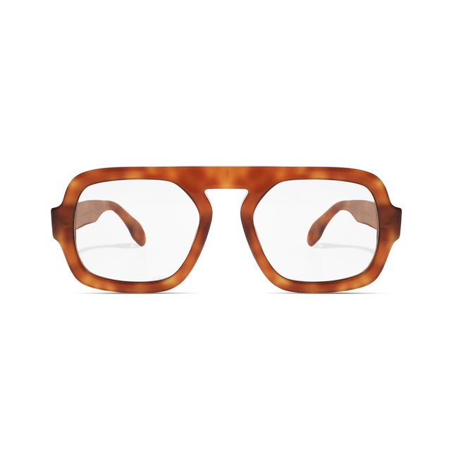 Jane in Light Brown Tortoise Optical Lens