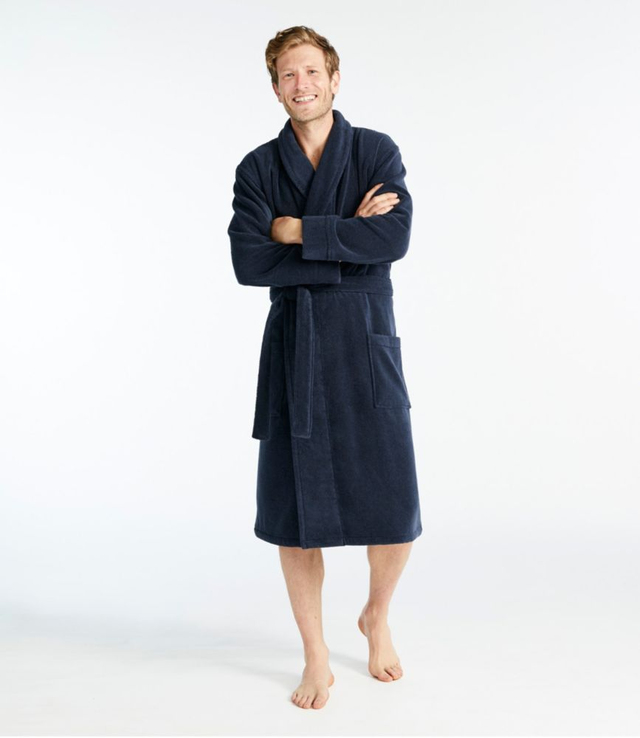 Men's Terry Cloth Organic Cotton Robe | Robes at L.L.Bean