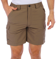 Reel Legends Mens 7.5 in. Solid Bonefish UPF 50 Cargo Shorts