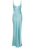 Cedar City satin maxi dress