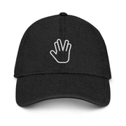 Star Trek: The Original Series Vulcan Salute Embroidered Denim Hat