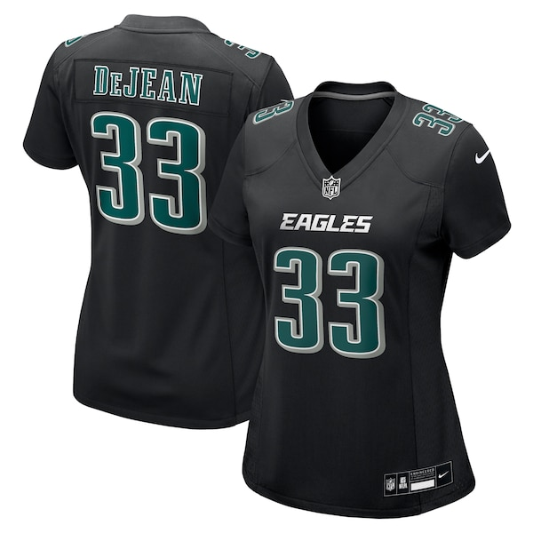 Philadelphia Eagles Nike Fashion Super Bowl 2024 Jersey - Black - Cooper DeJean - Womens