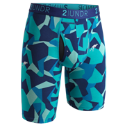 Swing Shift 9" Long Leg - Water Camo