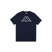 Logo Korpo Cromen T-Shirt - Blue Marine White