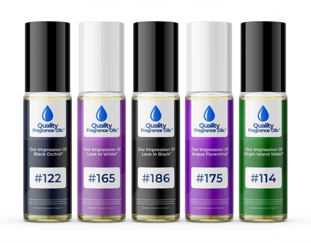 Women's Top 5 Niche Impressions - Quality Fragrance Oils - Dupe perfume impression, smell-a-like generic oils.