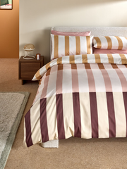 Terri 180 Thread Count Duvet Cover and Pillowcase Set in Natural
