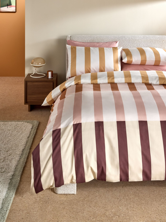 Terri 180 Thread Count Duvet Cover and Pillowcase Set in Natural