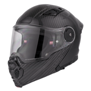 Daytona C6 Pro- Grey Carbon Fiber Modular Motorcycle Helmet D.O.T. & ECE