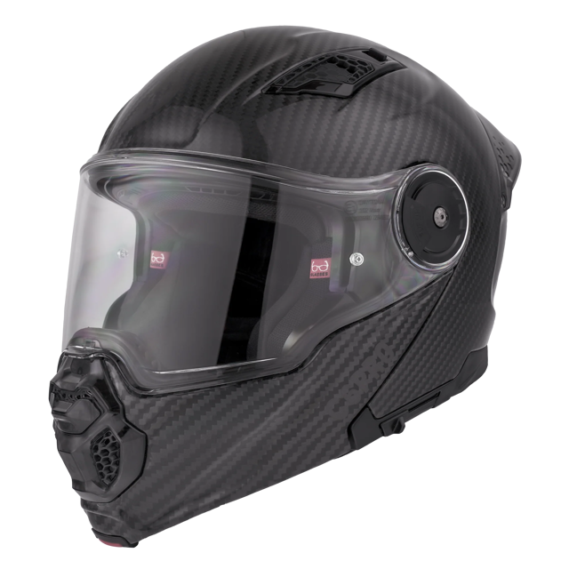 Daytona C6 Pro- Grey Carbon Fiber Modular Motorcycle Helmet D.O.T. & ECE