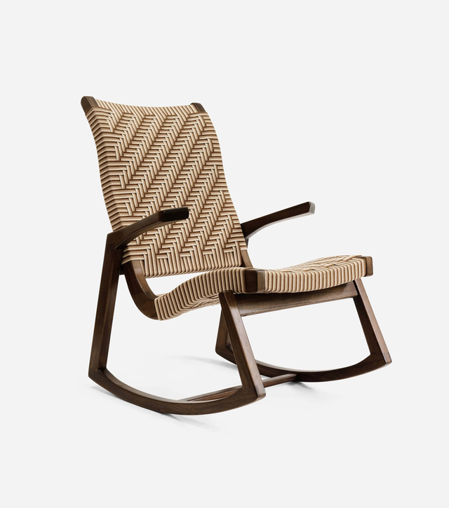 Amador Rocking Chair | Terracota Pattern