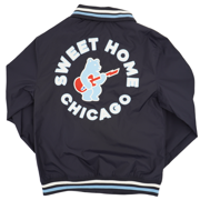 Chicago Cubs Sweet Home Chicago Blues Bear Unisex Navy Club Jacket by New Era