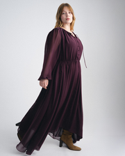 Karina Chiffon Dress - Gamay
