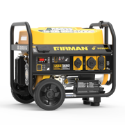 4550/3650 Watt Remote Start Gas Portable Generator cETL Certified With Wheel Kit