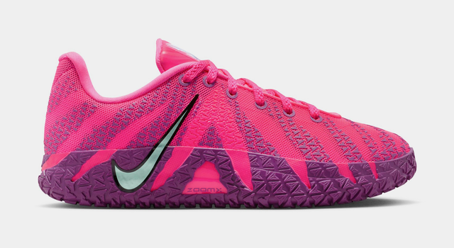 Ja 3 Price Of Admission Grade School Basketball Shoes (Hyper Pink/Mint Foam/Black/Viotech)