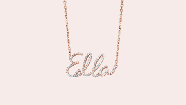 The Custom Gold Name Necklace