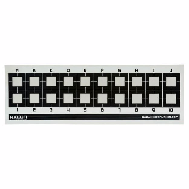 AXEON REFLECTIVE LASER CHART- 5 PK