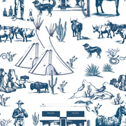 Marfa Toile Peel & Stick Wallpaper